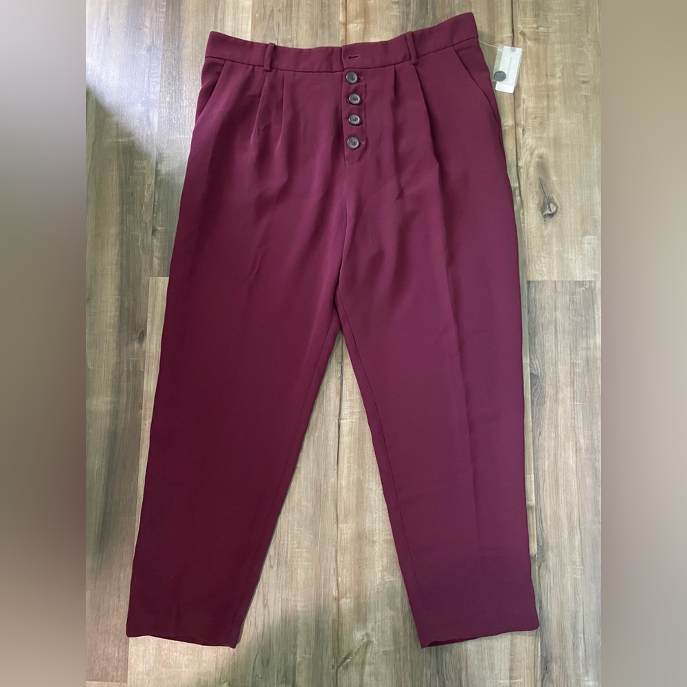 New with tag Anthropologie button front pants